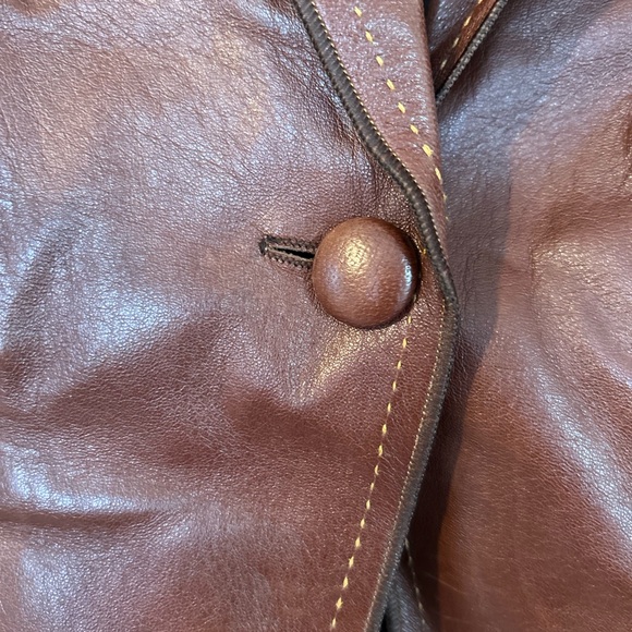 ROSEA NICHOLS Woman Leather Jacket - Picture 3 of 9